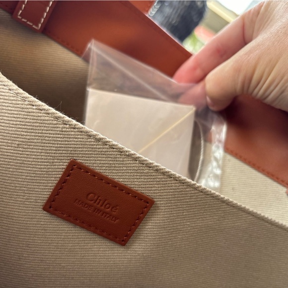 Chloe Woody Large Tote - Picture 6 of 7